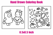 Halloween Vibes Coloring Book, a Seasonal Illustration by Coco Bloom (Thumbnail 3 of 4)