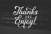 Broadway | Font Pack, a Sans Serif Font by Hart Foundry™ (Thumbnail 6 of 6)