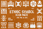 Ethnic Icons Vol 3, an Outline Icon by Tekuni (Thumbnail 1 of 11)