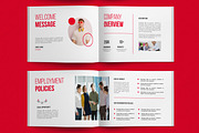 HR Employee Handbook, a Brochure Template by ContestDesign (Thumbnail 3 of 6)