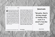 Overwhelmed handwritten, a Handwritten Font by LTNG STUDIO (Thumbnail 4 of 9)