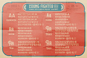 Young Fighter Vintage Display, a Serif Font by alit design (Thumbnail 4 of 21)