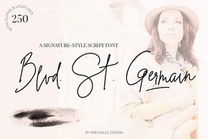 Blvd. St. Germain Signature Script