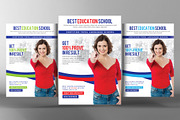 Best School Education Flyer, a Flyer Template by graphicforest (Thumbnail 1 of 3)
