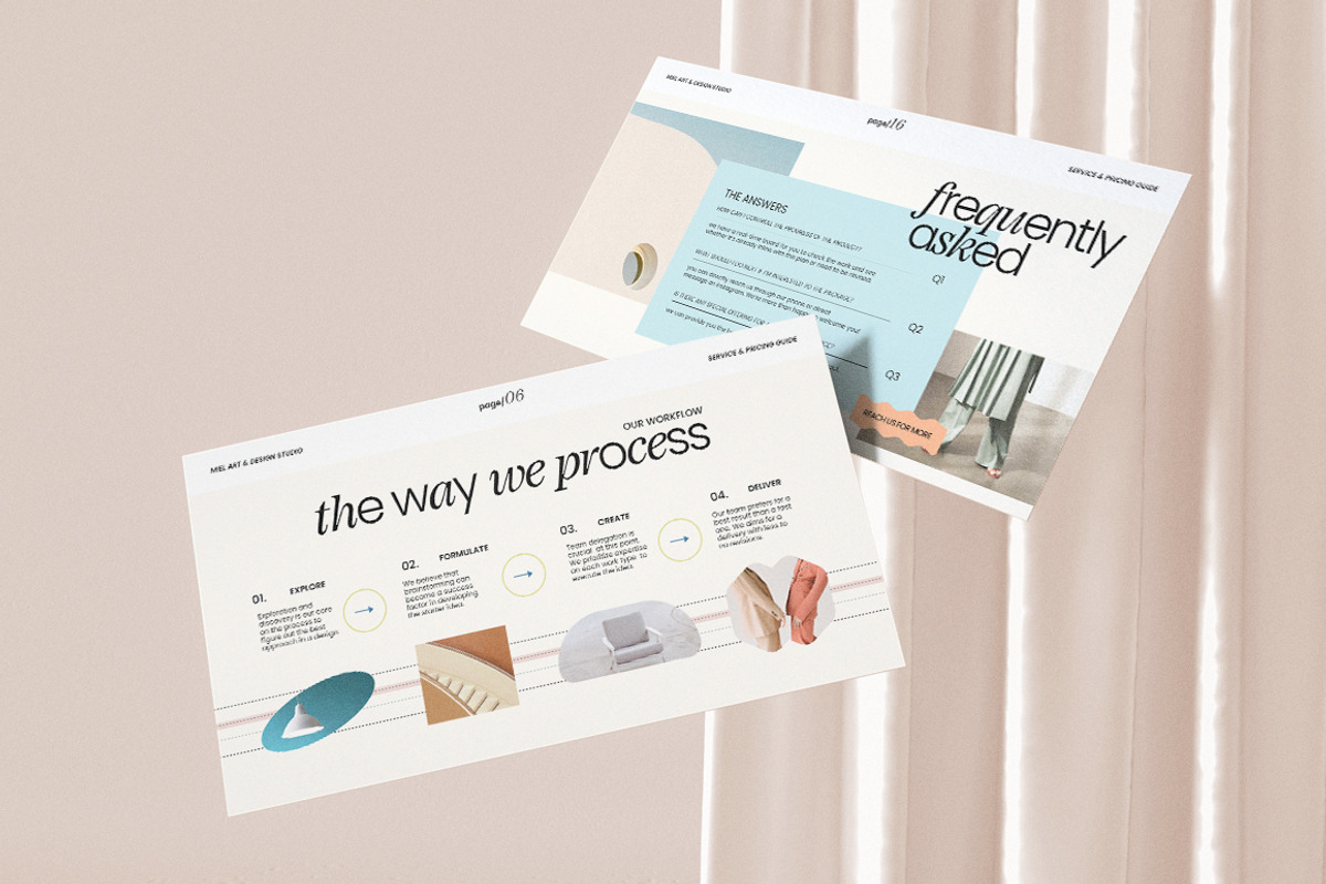 MIEL / Services and Pricing Guide, a Presentation Template by Eviory (Photo 7 of 10)