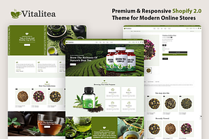 Organic Tea Shopify Theme 2.0, a Shopify Template by LogicGo Shopify Experts