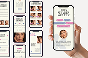 Esthetician Instagram Template, a Social Media Template by Anna Design Studio (Thumbnail 9 of 11)
