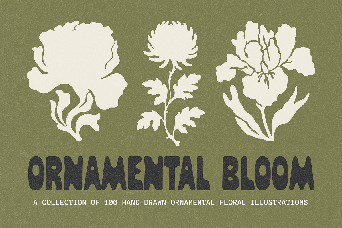 Ornamental Bloom: 100 Illustrations, an Object Illustration by Veyla (Photo 1 of 14)