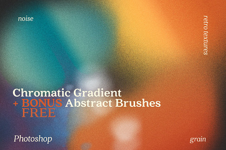 Retro Gradient Colors PS +Free Brush, a Gradient Add-On by Alexiva