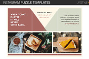 Lifestyle Instagram Puzzle Templates, a Social Media Template by illycreative (Thumbnail 3 of 6)