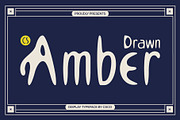 CS Amber Drawn, a Sans Serif Font by Craft Supply Co. (Thumbnail 1 of 8)
