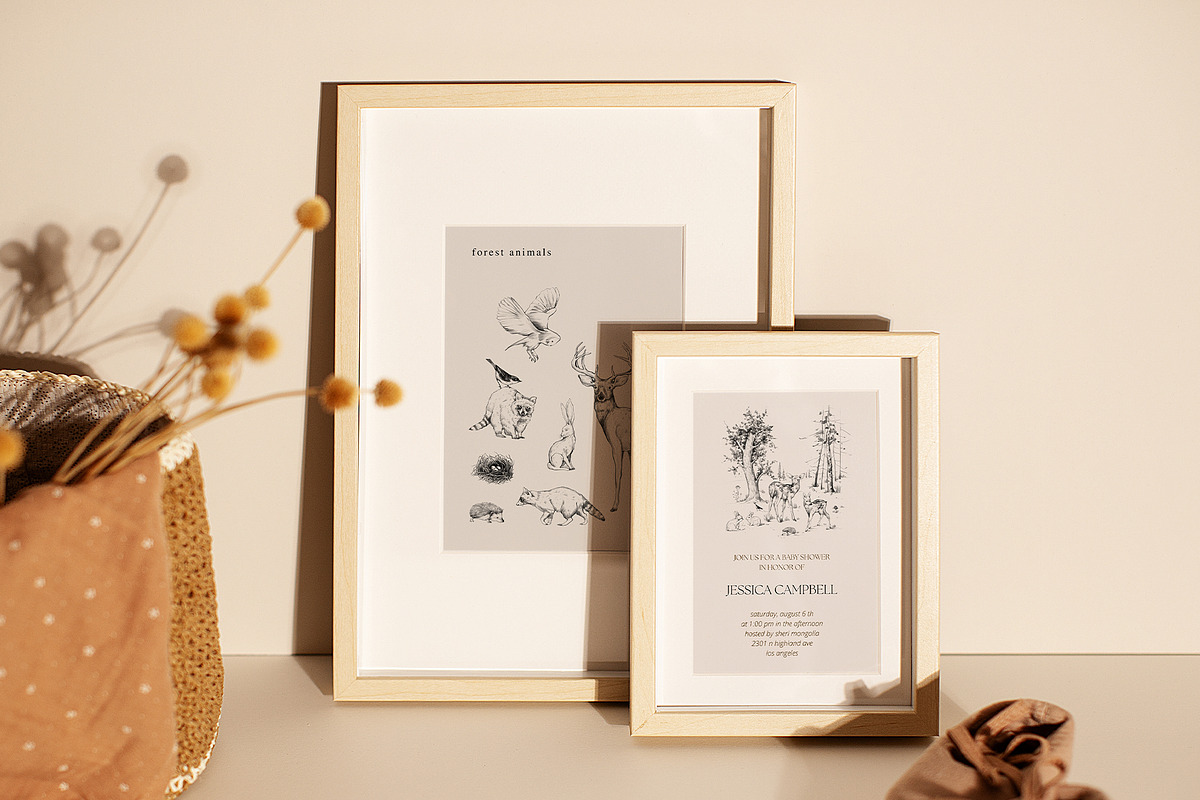 Forest animals collection, an Animal Illustration by Natalia Tugova (Photo 10 of 13)