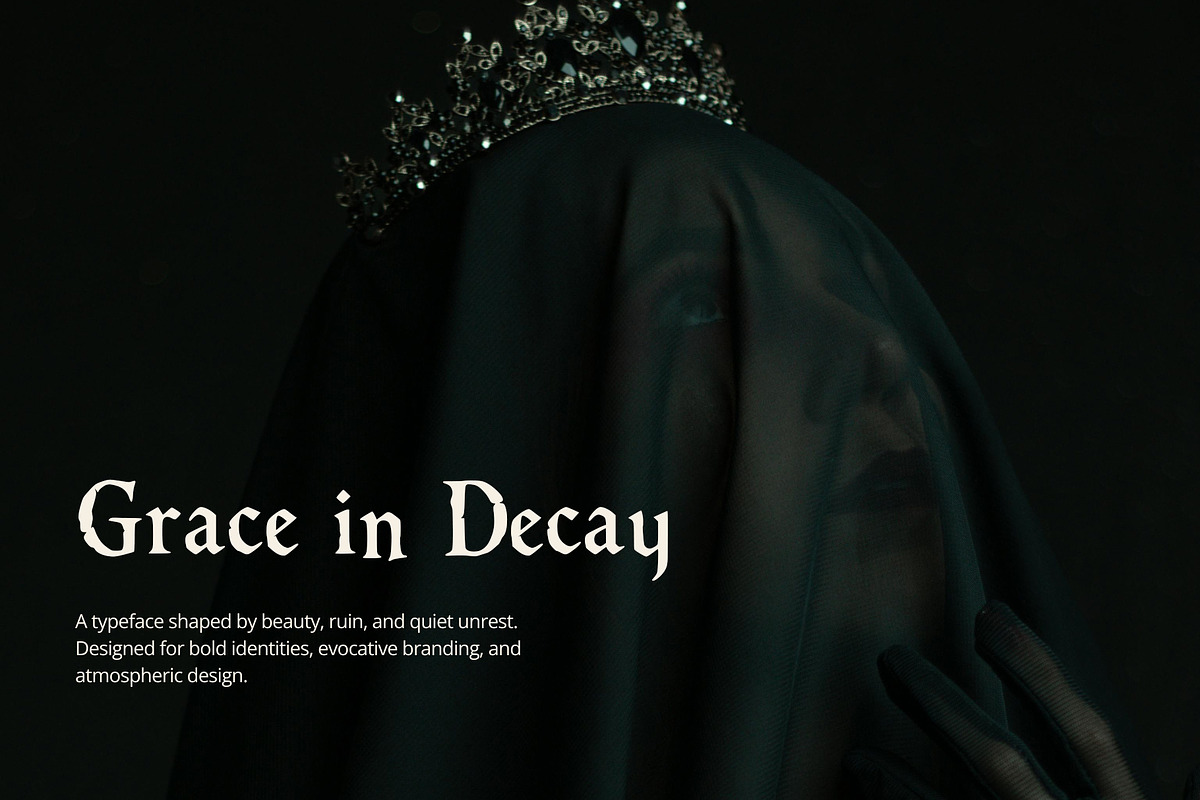 Dark Fairytale Display Serif Font, a Font by foxsong (Photo 3 of 6)