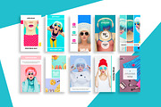 Mia Instagram Stories Pack, a Social Media Template by SlideStation (Thumbnail 3 of 9)
