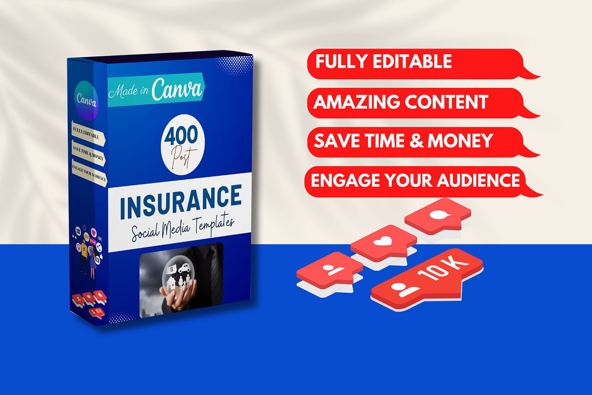 Insurance Posts - Canva Templates, a Social Media Template by Viral Content Design (Photo 12 of 16)
