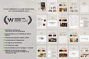 Canva Aesthetic Branding Templates, a Branding & Logo Template by highbrandclub (Thumbnail 3 of 9)
