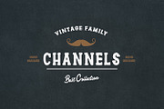 Channels Family Vintage Font, a Handwritten Font by Arendxstudio (Thumbnail 2 of 10)