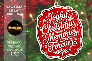 Christmas Memories Forever Ornament