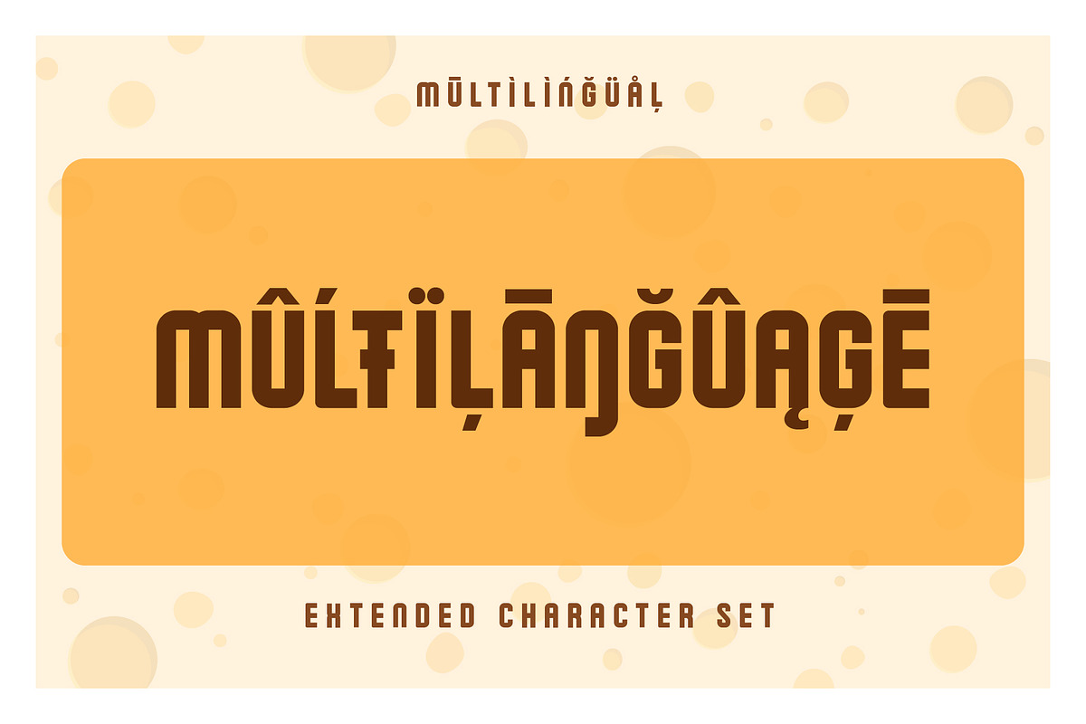 Cheddar Display Font, a Sans Serif Font by alpercakici (Photo 7 of 12)
