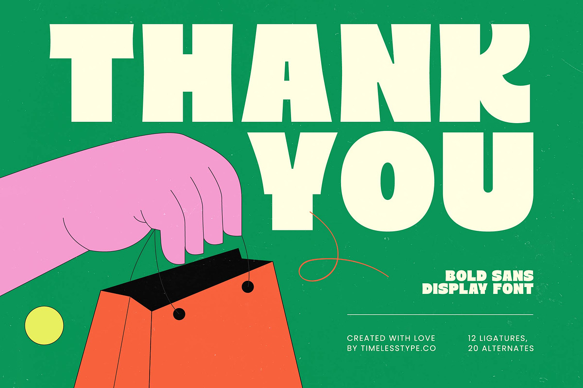 Order Snack - Bold Display Font, a Sans Serif Font by timelesstype.co (Photo 20 of 20)