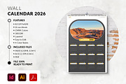 2026 Printable Wall Calendar, a Stationery Template by MstArtwork (Thumbnail 3 of 5)