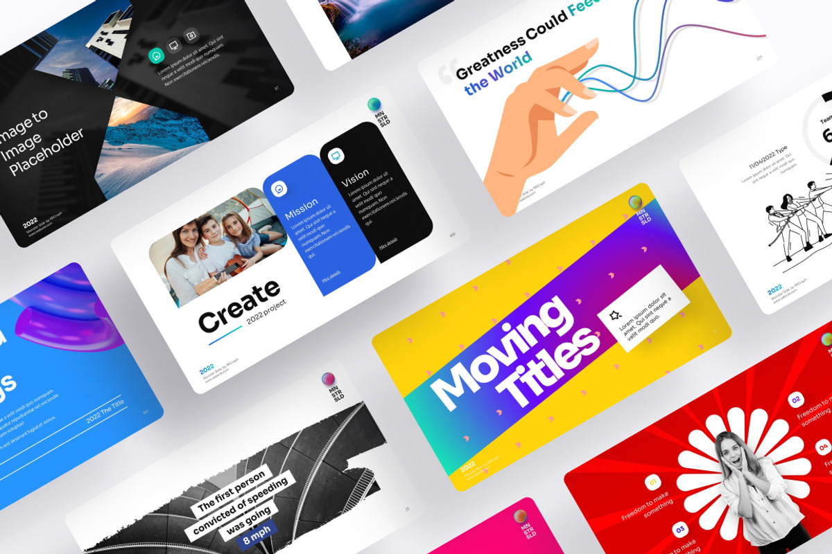 Monster Slides PowerPoint Template, a Presentation Template by Brandearth RRGraph (Photo 10 of 17)