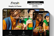 Fresh Shopify 2.0 Theme, a Shopify Template by Lumin Lab (Thumbnail 2 of 10)