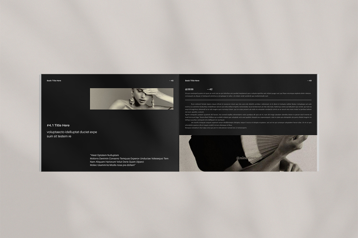 Editorial Magazine & Book Layout, a Magazine Template by TemplateFolio-Shop (Photo 14 of 21)