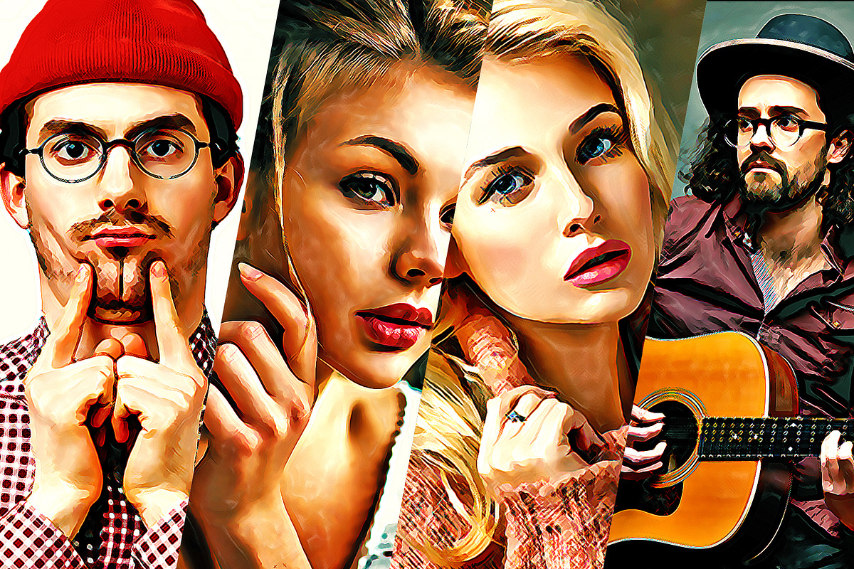 Paint Art, an Action Add-On by U_Design (Photo 3 of 10)