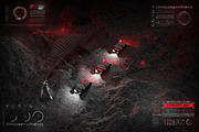 Futuristic UI - 200 Design Elements, an Object Graphic by Samolevsky (Thumbnail 6 of 17)