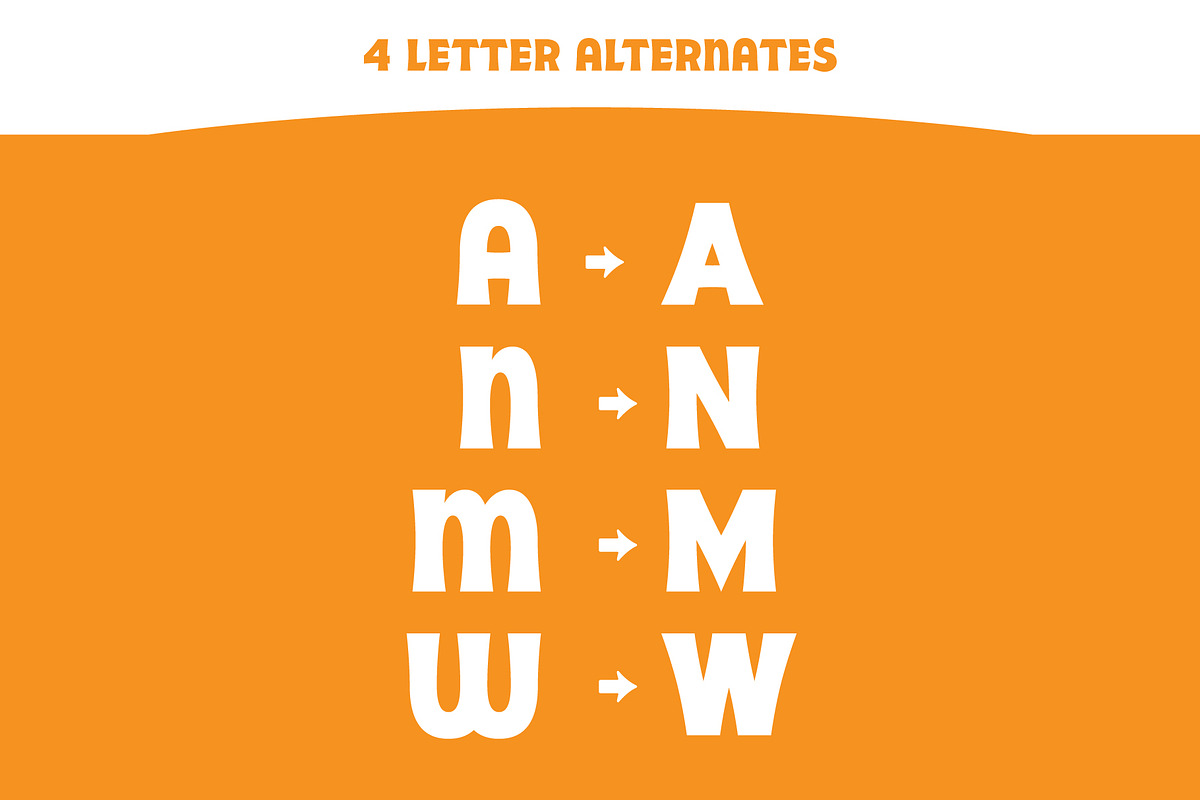 GDC CHUMBO | Retro Font, a Sans Serif Font by GriffinDesignCompany (Photo 5 of 9)