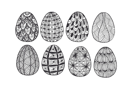 Easter eggs set
