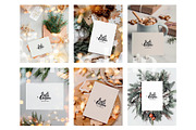 Christmas Card Mockup Bundle, a Product Mockup by MoMockups (Thumbnail 2 of 6)
