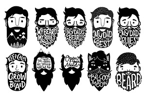 Big bearded set