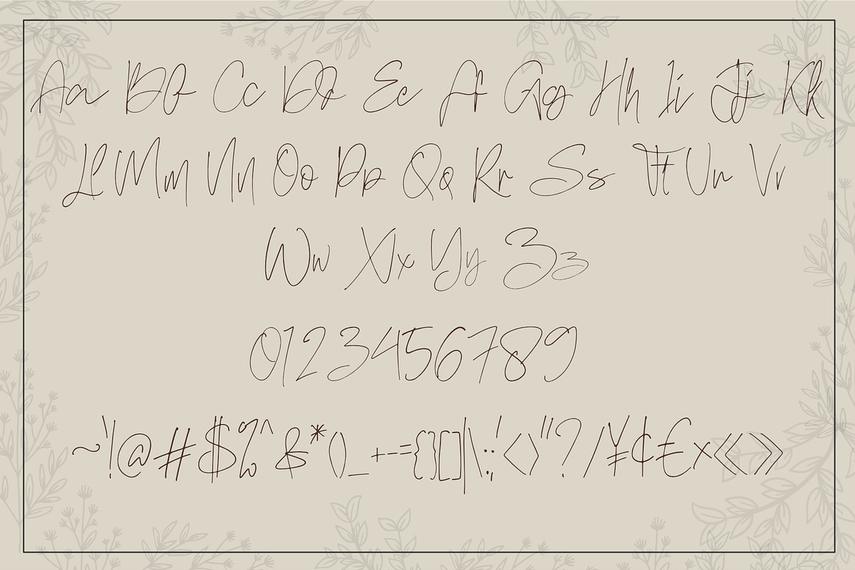 Armthadore, a Script Font by LetterStock (Photo 6 of 6)