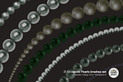 31 Procreate Pearls brashes set, a Brush Add-On by Luuuka studio (Thumbnail 7 of 7)