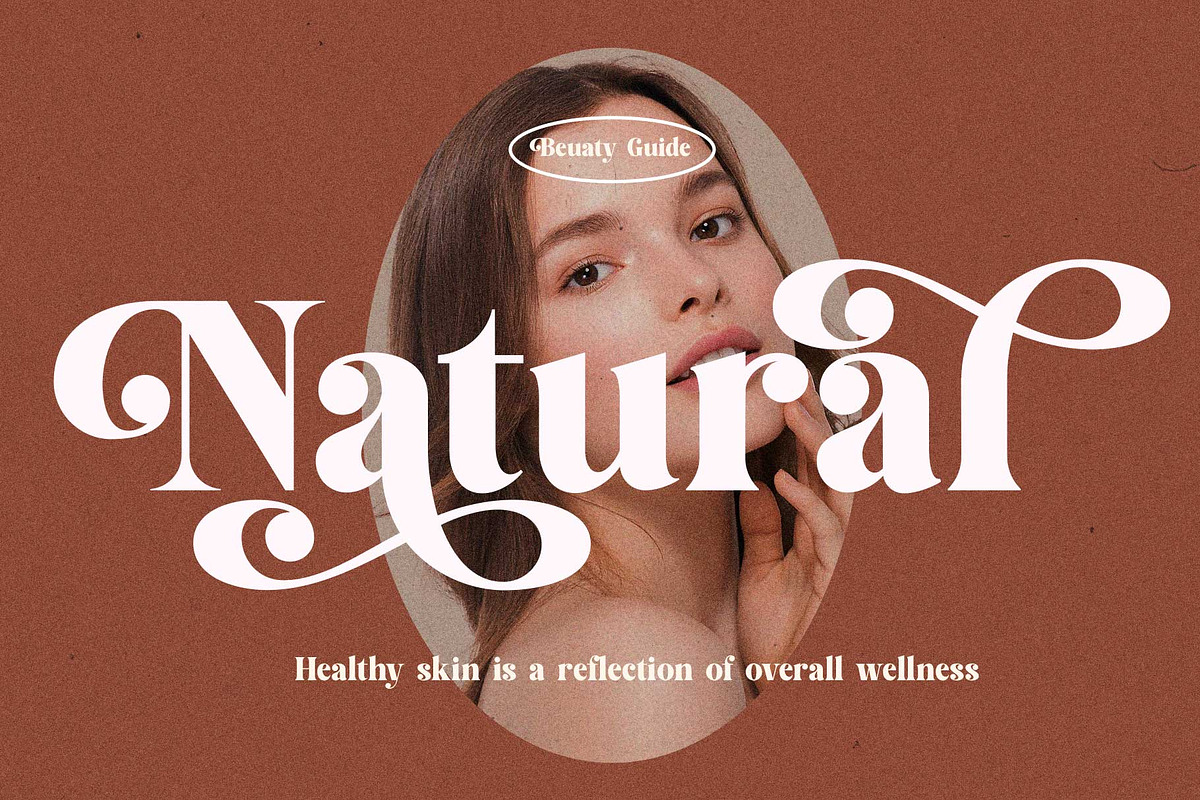 Beauty Rachela Beautiful Serif Font, a Serif Font by RantautypeStudio (Photo 3 of 17)