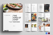 Recipe Cookbook Template, a Brochure Template by E-Type (Thumbnail 1 of 8)