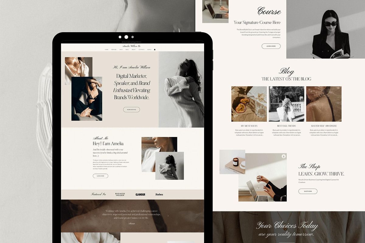 Wix Website Template for Coaches, a Wix Template by Presentibox (Photo 5 of 10)