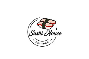 Sushi Japanese Restaurant Logo, a Branding & Logo Template by AlvinStd