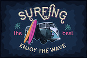 Dark surfer - vintage label font, a Font by Fractal fonts & graphics (Thumbnail 5 of 8)