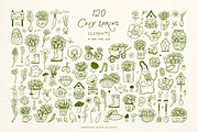 Whimsical Set Cozy Spring, a Seasonal Illustration by ViktoriyaD (Thumbnail 3 of 22)