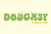 Doughsy, a Sans Serif Font by Dm Studio (Thumbnail 1 of 9)