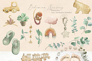 Bohemian Nursery Watercolor, an Illustration by Love Watercolor Store (Thumbnail 4 of 7)