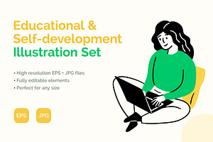 Educational and Self-Development Set, an Object Graphic by 35lab