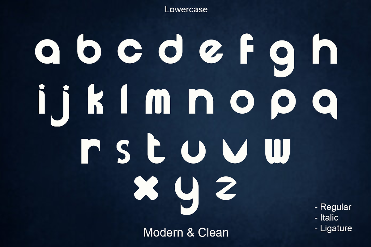 Alabama New Sans Serif Typeface Font, a Sans Serif Font by jastudio123 (Photo 5 of 8)