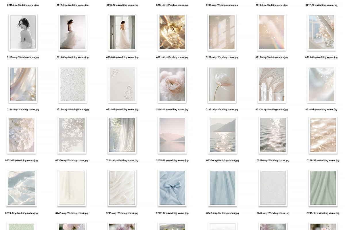340 Airy Wedding Stock Photo Bundle, a Beauty & Fashion Photo by Allure Art (Photo 61 of 63)