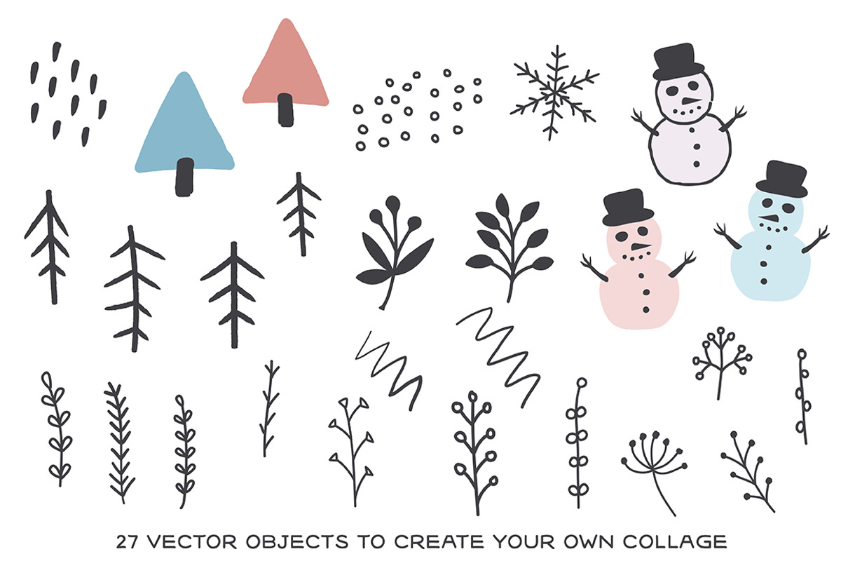 Winter Wonder Seamless Patterns, a Pattern Graphic by BAD TASTE (Photo 7 of 8)