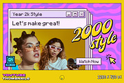 Y2k YouTube Thumbnails, a Social Media Template by Andrew Skoch Design (Thumbnail 7 of 7)
