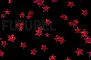 Pattern With Glitter Stars